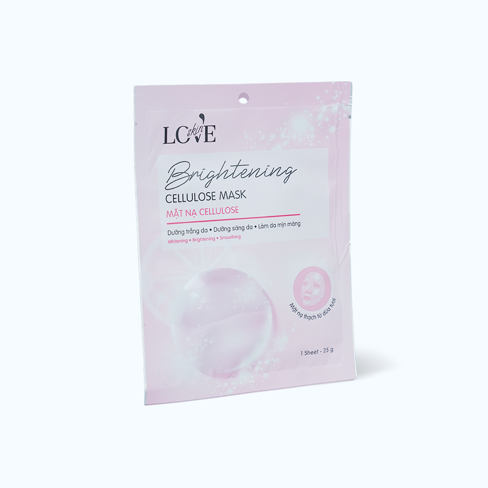 Mặt Nạ Brightening Cellulose Mask dưỡng trắng sáng da (25g)