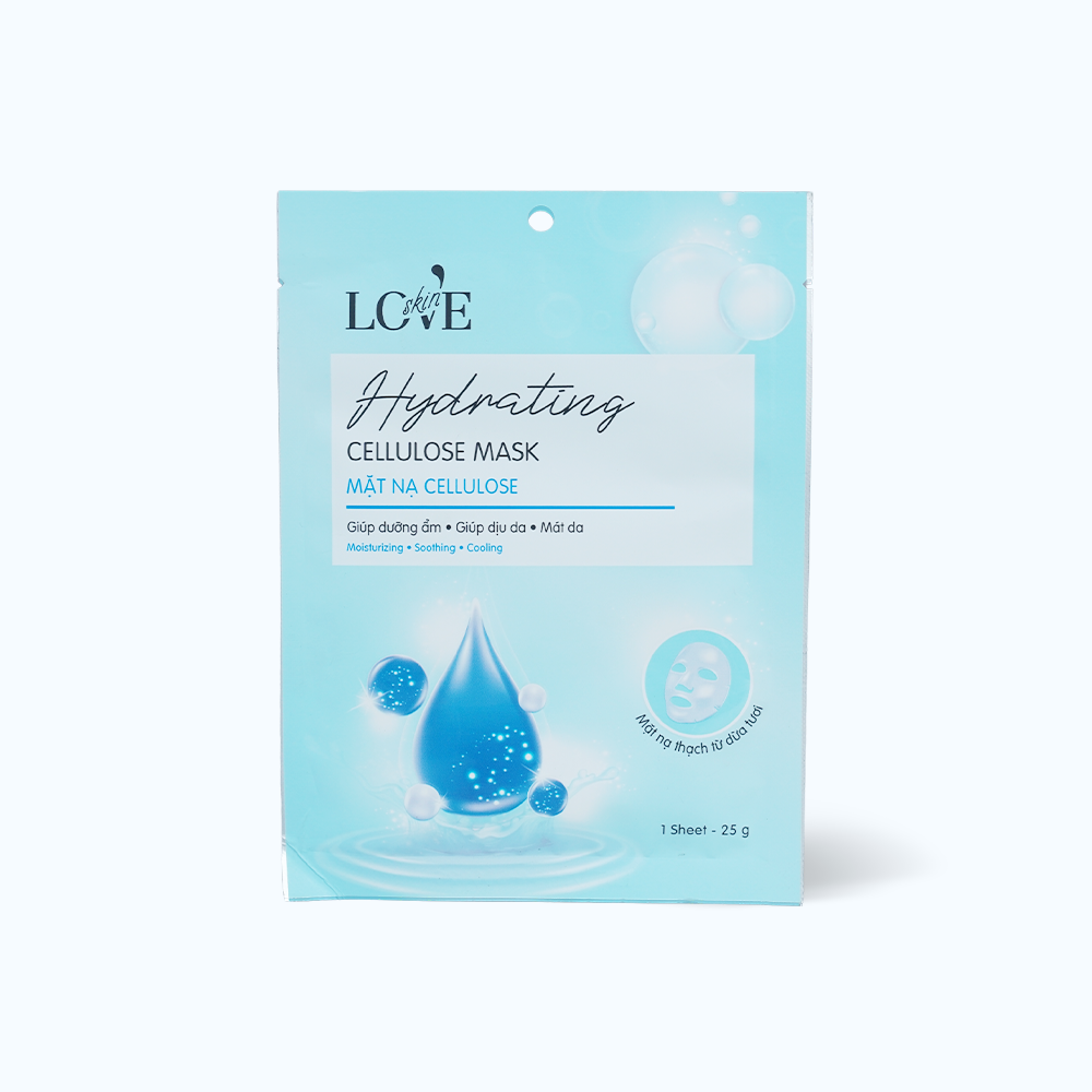 Mặt Nạ dưỡng ẩm Pharmacity Hydrating Cellulose Mask  (25g)