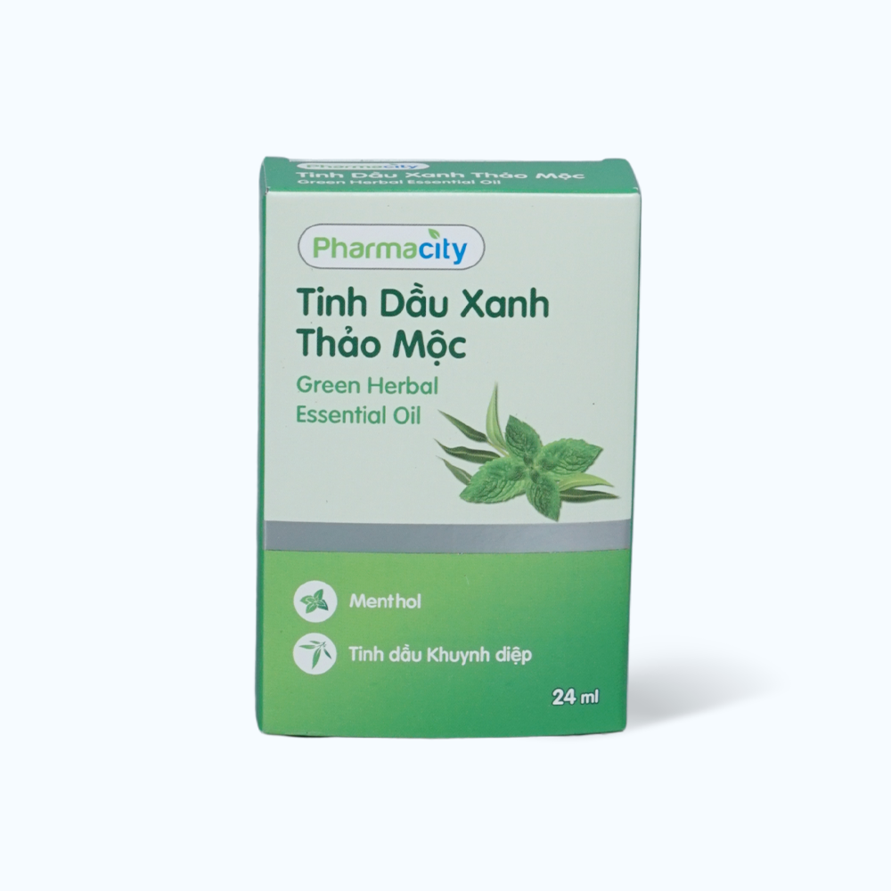 Tinh dầu xanh thảo mộc Pharmacity (Chai 24ml)