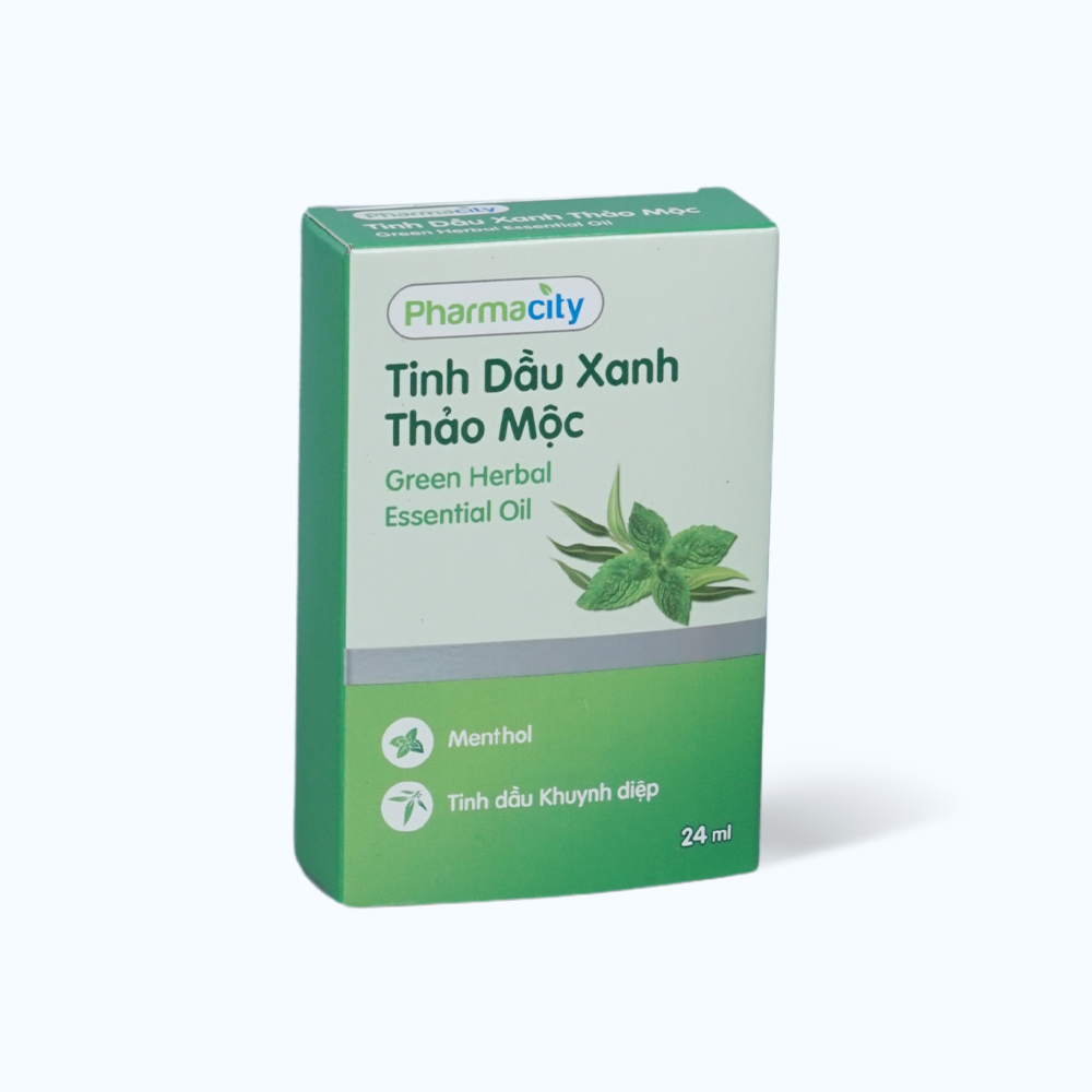 Tinh dầu xanh thảo mộc Pharmacity (Chai 24ml)