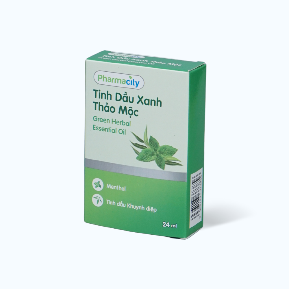 Tinh dầu xanh thảo mộc Pharmacity (Chai 24ml)