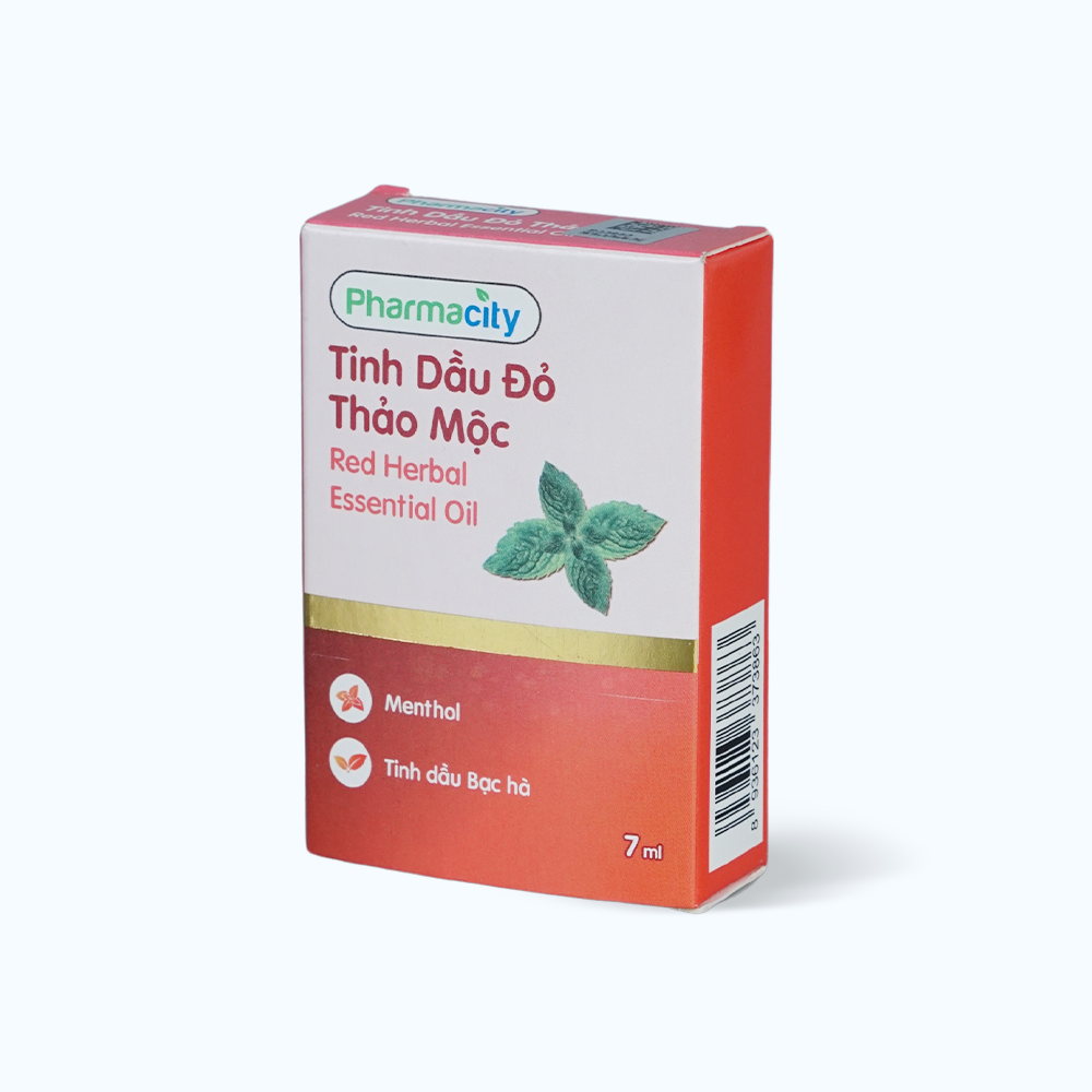 Tinh dầu đỏ thảo mộc Pharmacity (Chai 7ml)