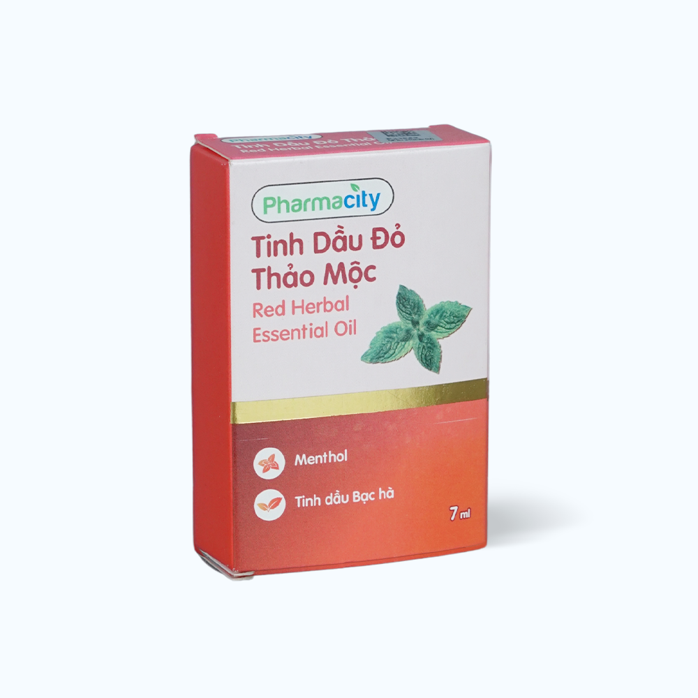 Tinh dầu đỏ thảo mộc Pharmacity (Chai 7ml)