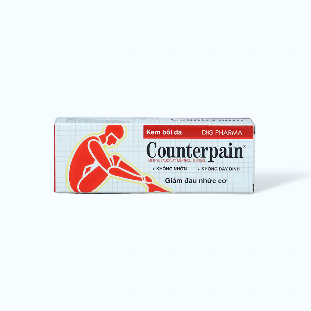 Thuốc dùng ngoài Counterpain DHG giảm đau cơ, đau do bệnh thấp khớp, bong gân (tuýp 30g)