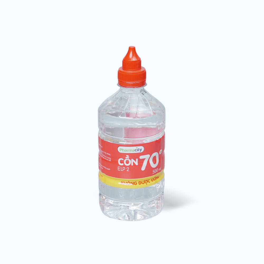 Cồn 70 độ Pharmacity (500ml) New