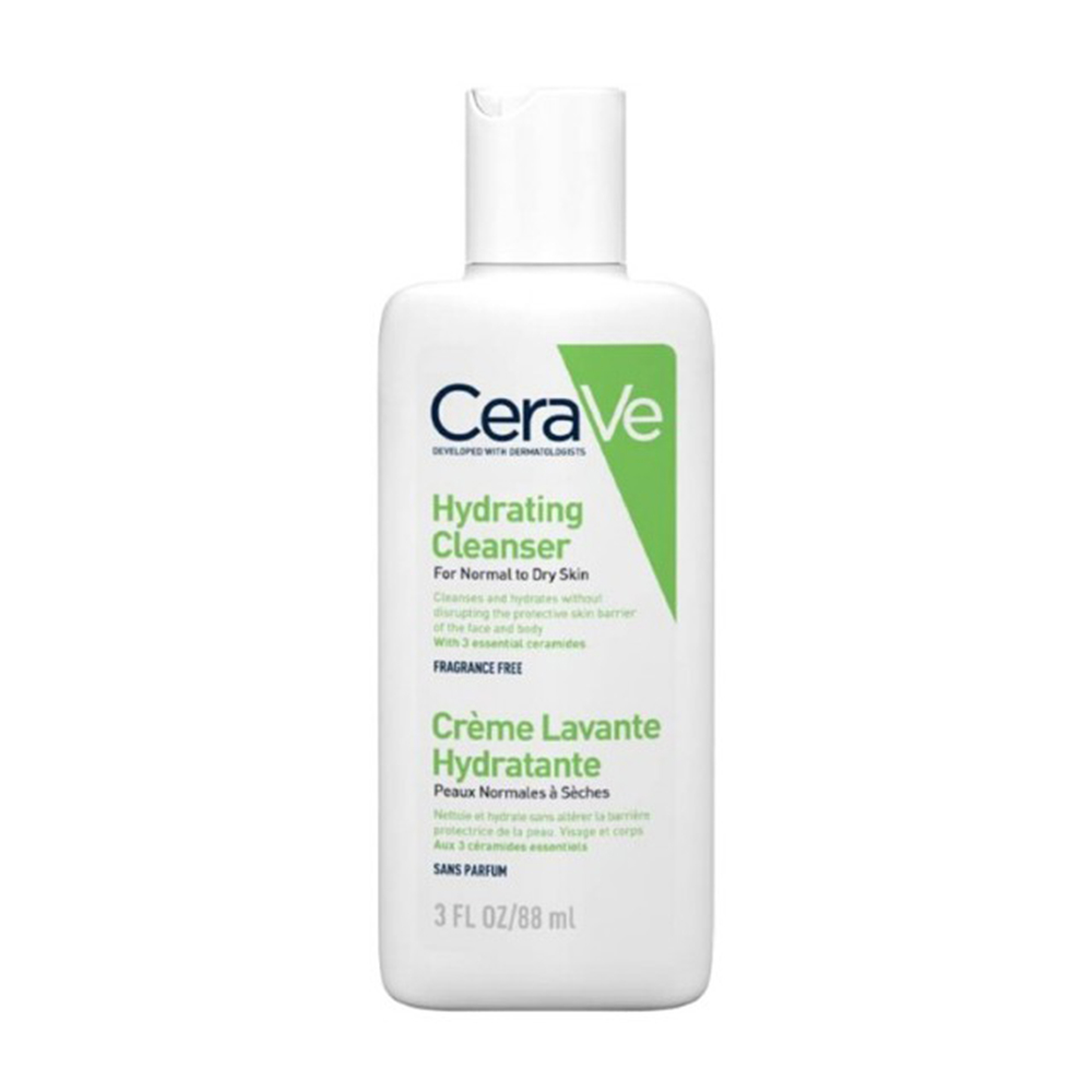 Sữa Rửa Mặt CeraVe Hydrating Cleanser Giúp Làm Sạch Và Cấp Ẩm Dành Cho Da Thường Và Da Khô 88ml