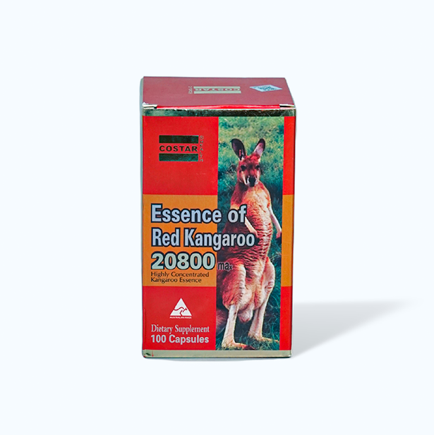 Viên uống Costar Essence Of Red Kangaroo hỗ trợ tăng cường sinh lý nam (Hộp 100 viên)