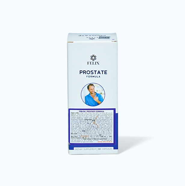 Viên uống Felix Prostate Formula tăng tiết testosterone, tăng cường tuyến tiền liệt (60 viên)