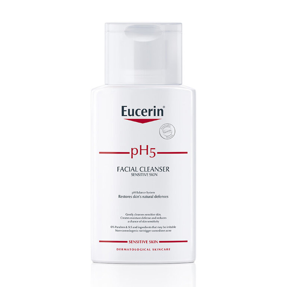 Sữa rửa mặt cho da nhạy cảm Eucerin Ph5 Facial Cleanser Sensitive Skin 100ml