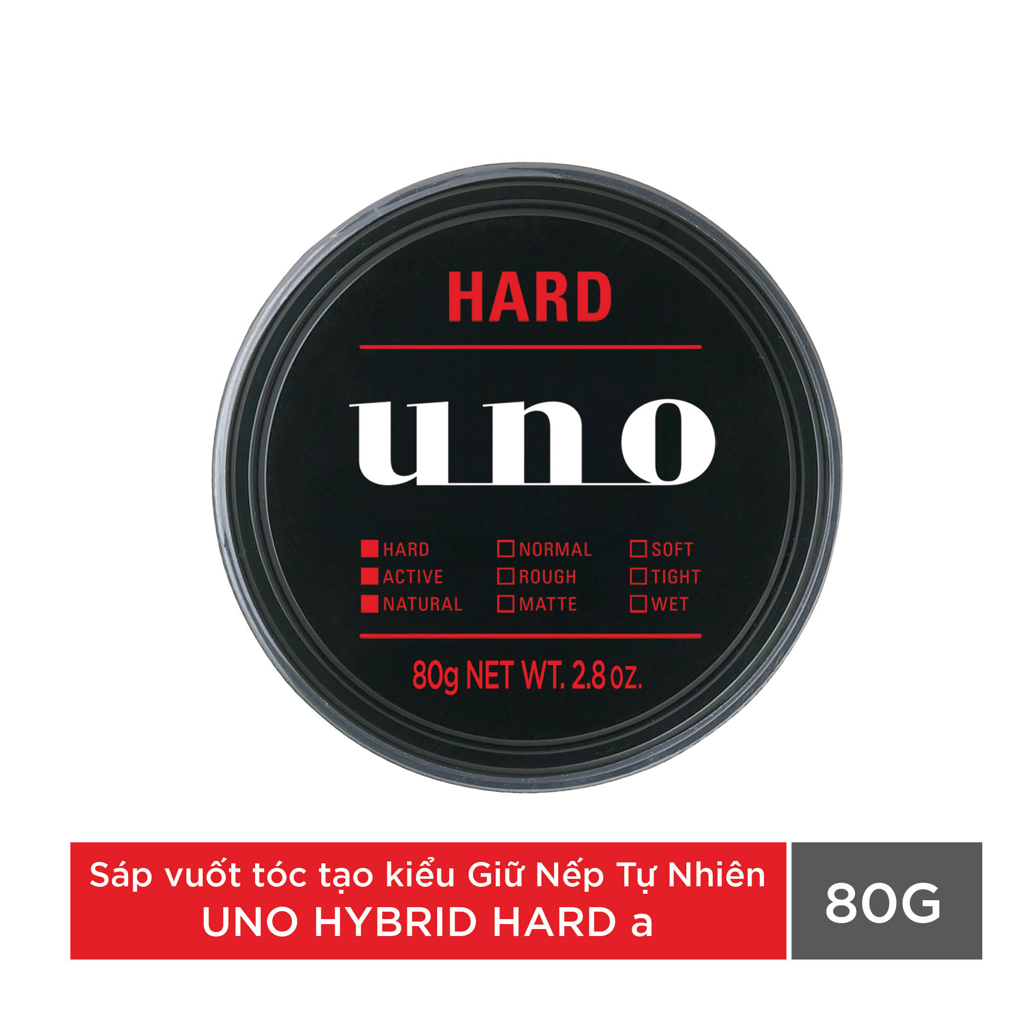 Sáp giữ nếp tự nhiên Uno 80g