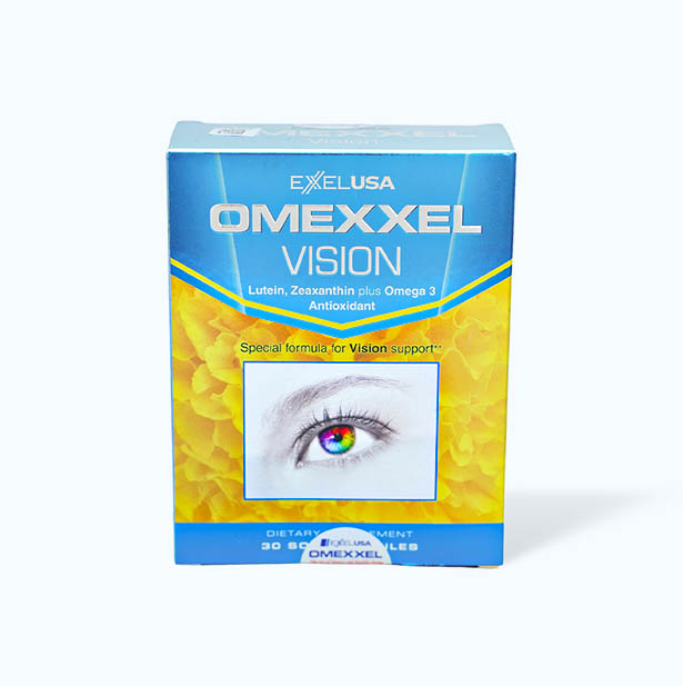 Viên uống Omexxel Visionhop Bổ mắt, hỗ trợ cải thiện thị lực (Hộp 3 vỉ x 10 viên)