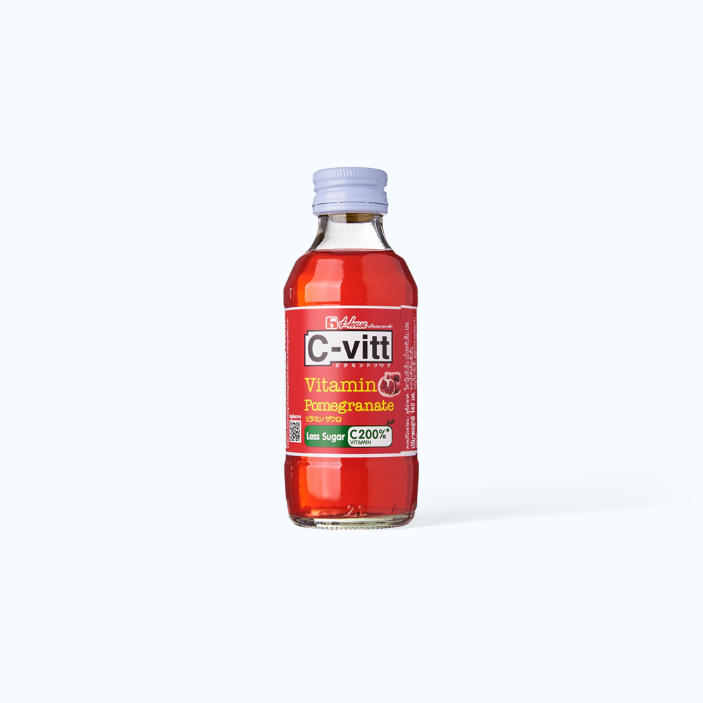 Thực phẩm bổ sung C-CVITT nước lựu bổ sung vitamin C (Chai 140ml)