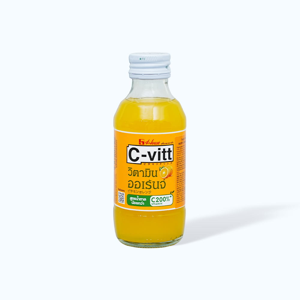 Thực phẩm bổ sung C-CVITT nước cam bổ sung vitamin C (Chai 140ml)