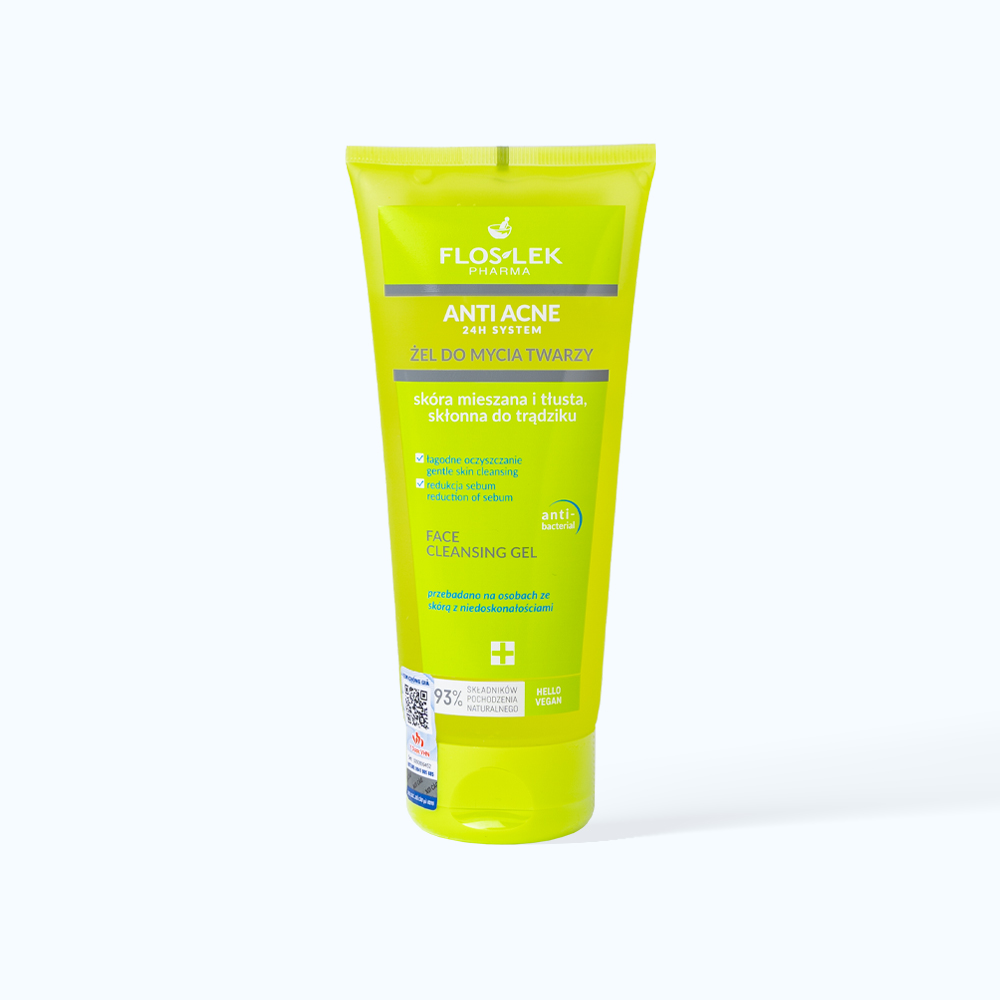 Thành phần chính trong floslek sữa rửa mặt anti acne