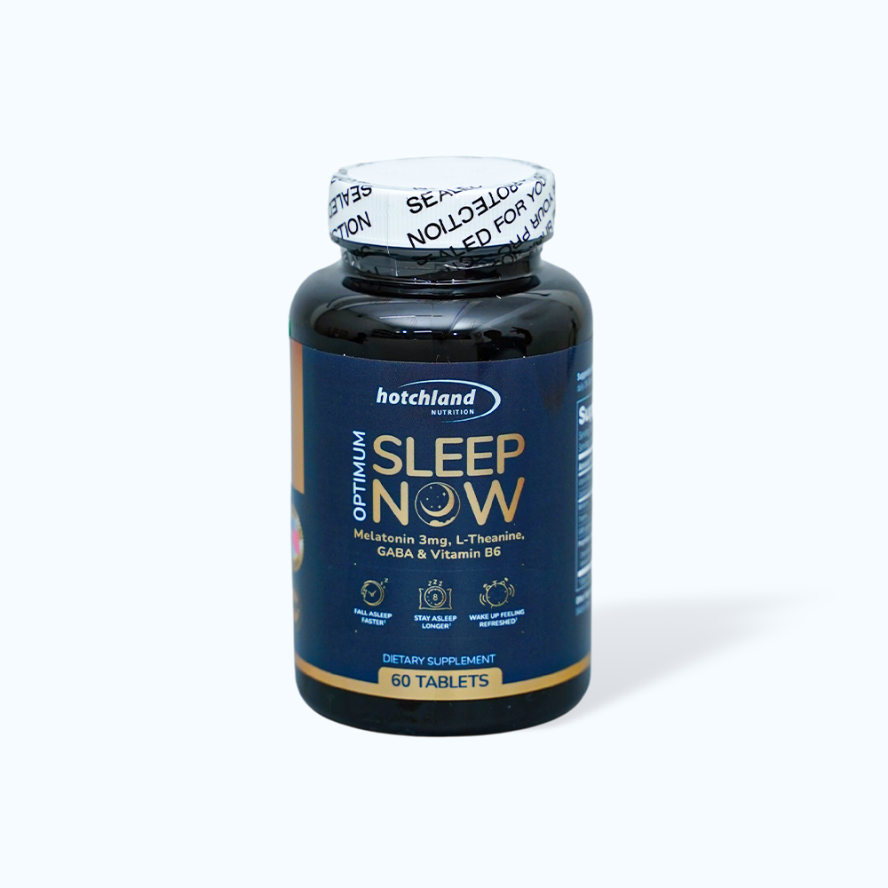 Viên uống Hotchland Sleep Now hỗ trợ cải thiện chất lượng giấc ngủ (60 viên)