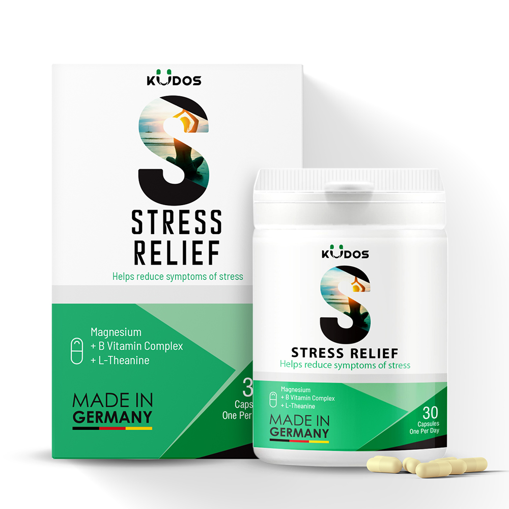 Viên uống Kudos Stress Relief hỗ trợ giảm stress (Hộp 30 viên)