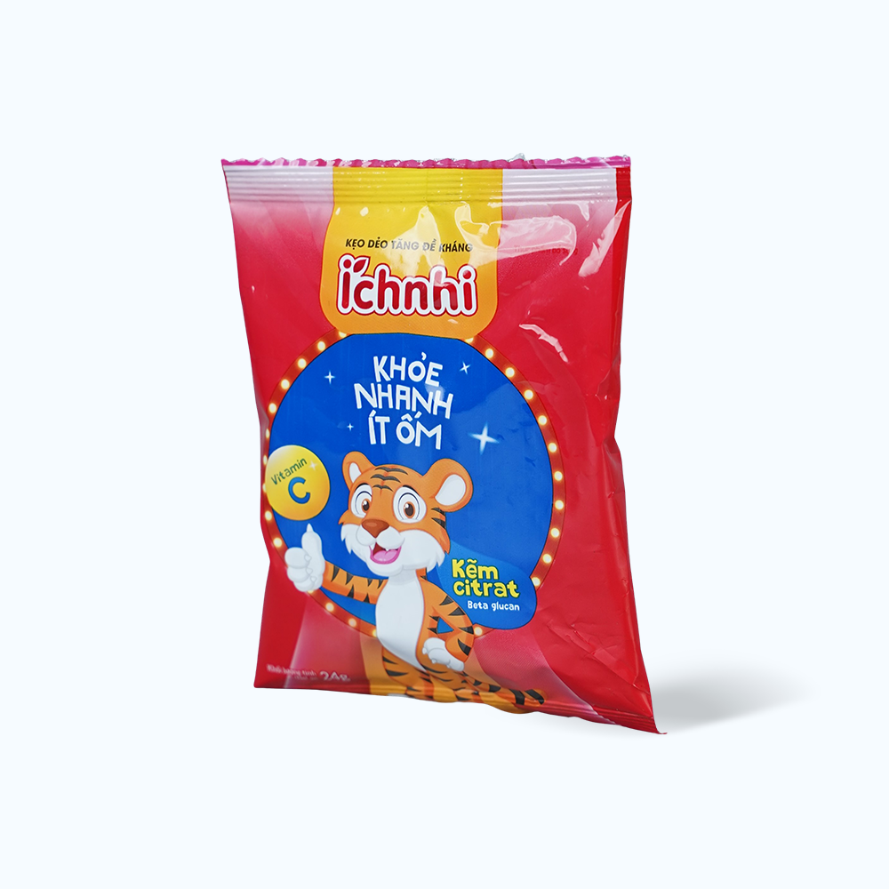 Kẹo dẻo ÍCH NHI bổ sung vitamin C (24g)