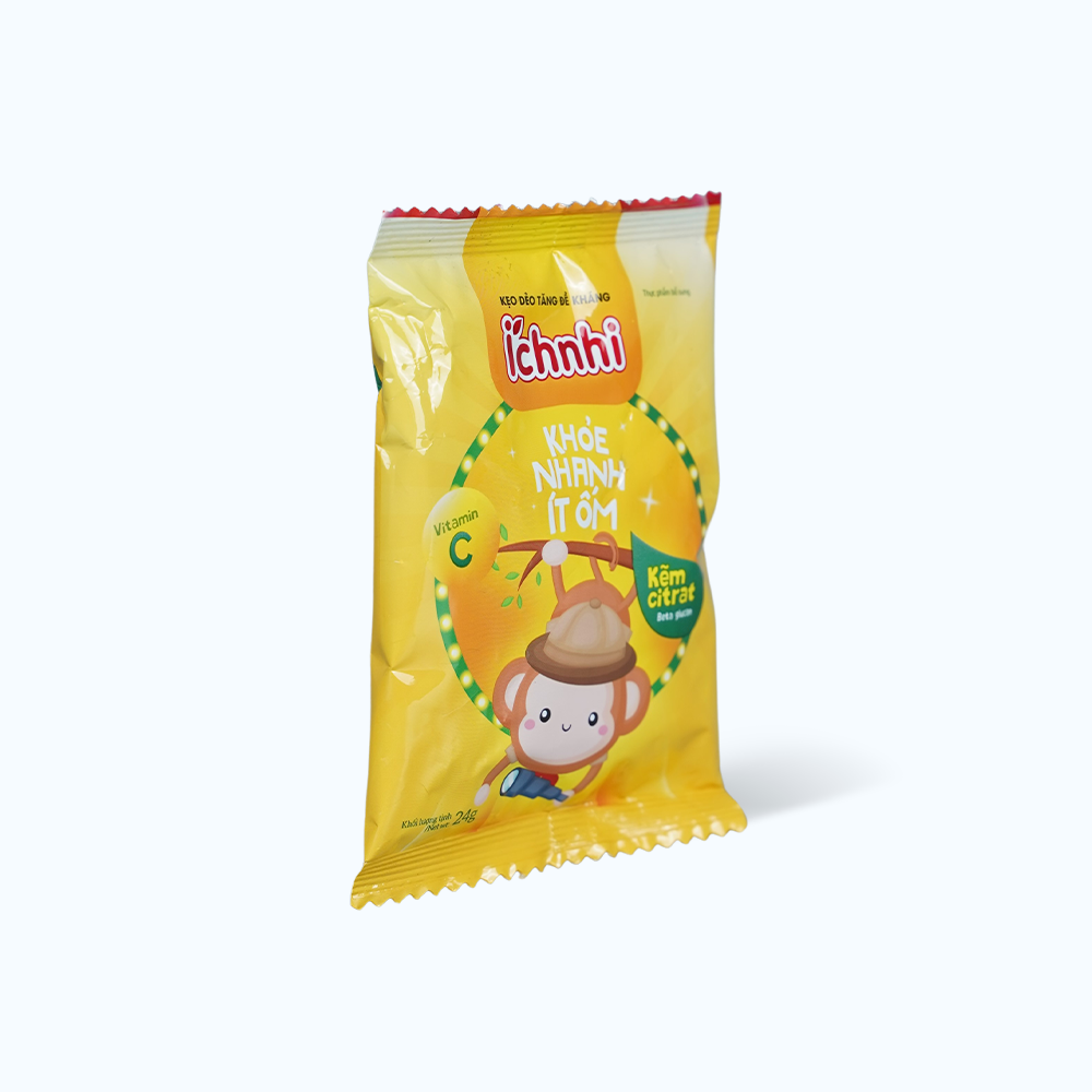 Kẹo dẻo ÍCH NHI bổ sung vitamin C (24g)