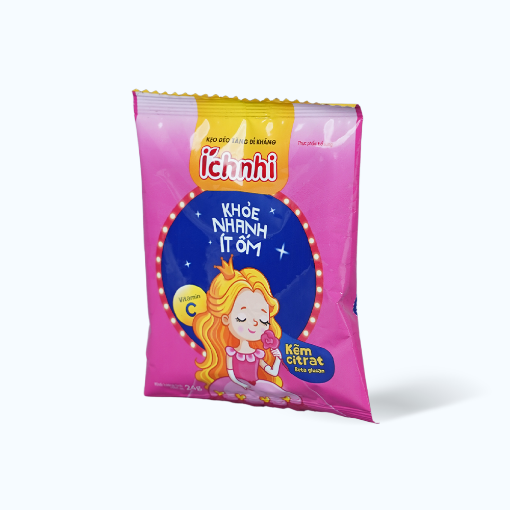 Kẹo dẻo ÍCH NHI bổ sung vitamin C (24g)