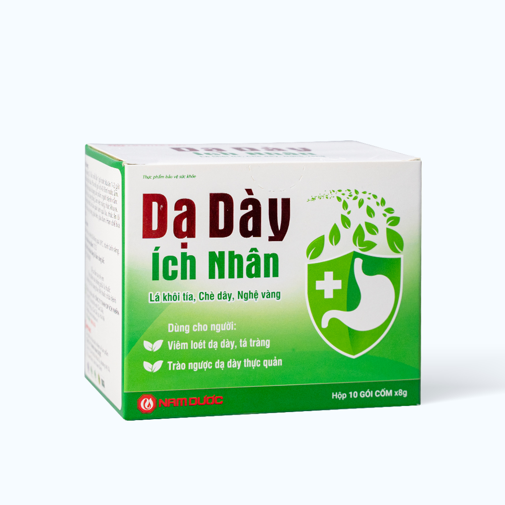 Cốm Dạ Dày  Ích Nhân hỗ trợ giảm viêm loét dạ dày (Hộp 10 gói)