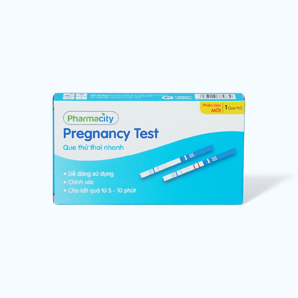 Que thử thai nhanh Pharmacity (Hộp 1 cái) - New