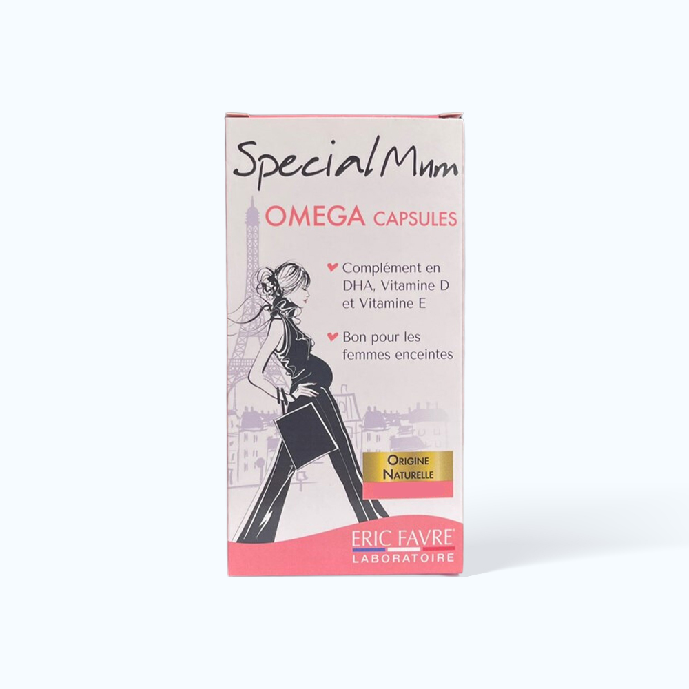 Viên uống DHA SPECIAL MUM bổ sung vitamin cho mẹ bầu (Hộp 30 viên)