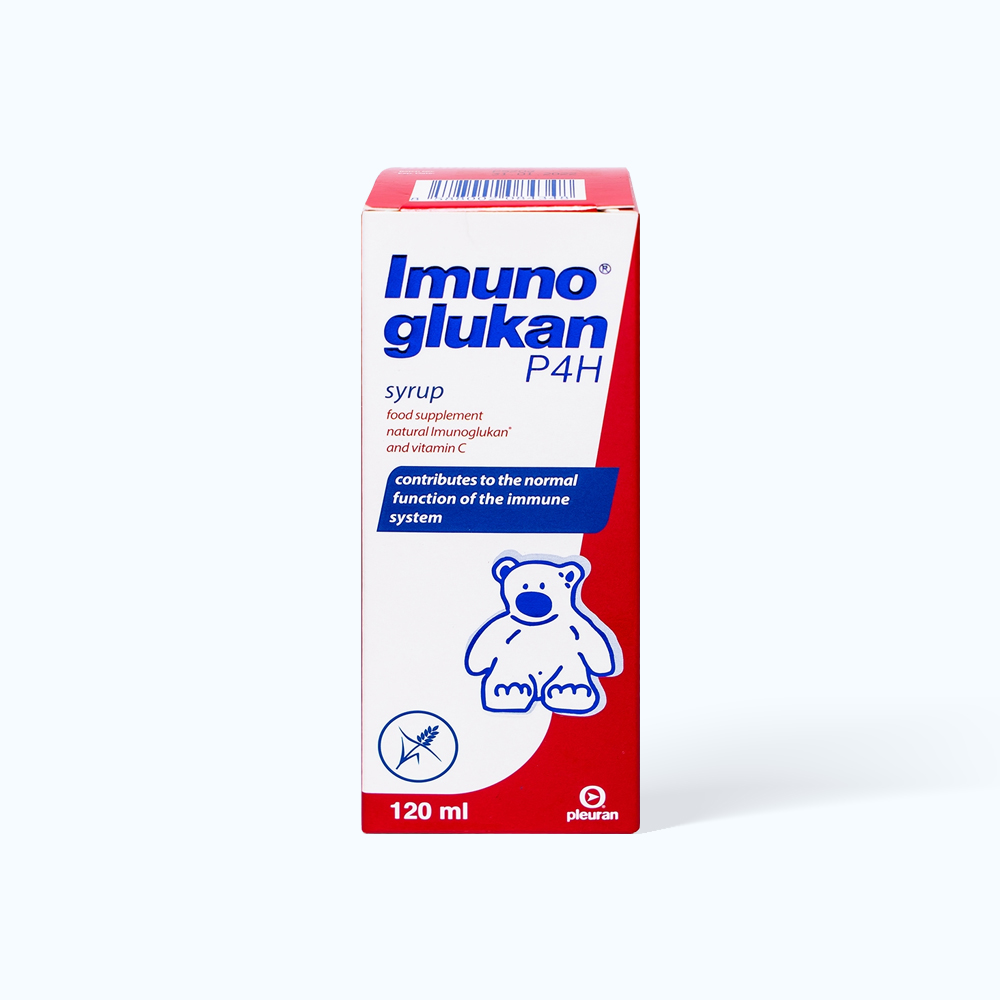 Siro KAN Imunoglukan P4H hỗ trợ tăng đề kháng cho trẻ (Chai 120ml)