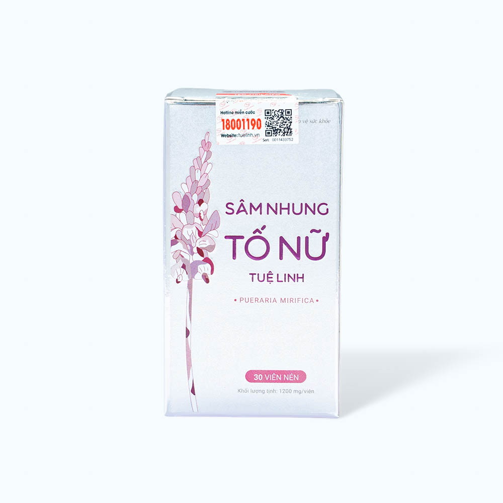 Viên uống Tuệ Linh Sâm Nhung Tố Nữ (hộp 30 Viên)