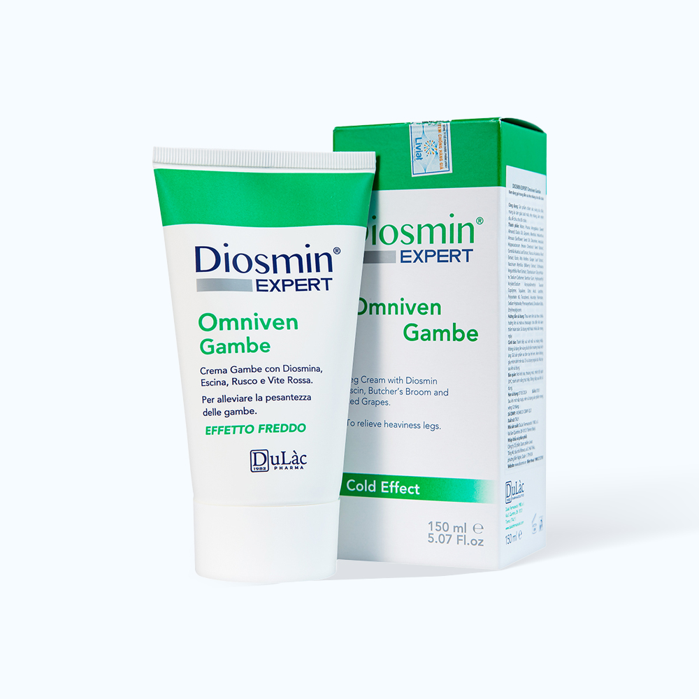 Gel bôi DIOSMIN EXPERT OMNIVEN GAMBE (Hộp 150ml)