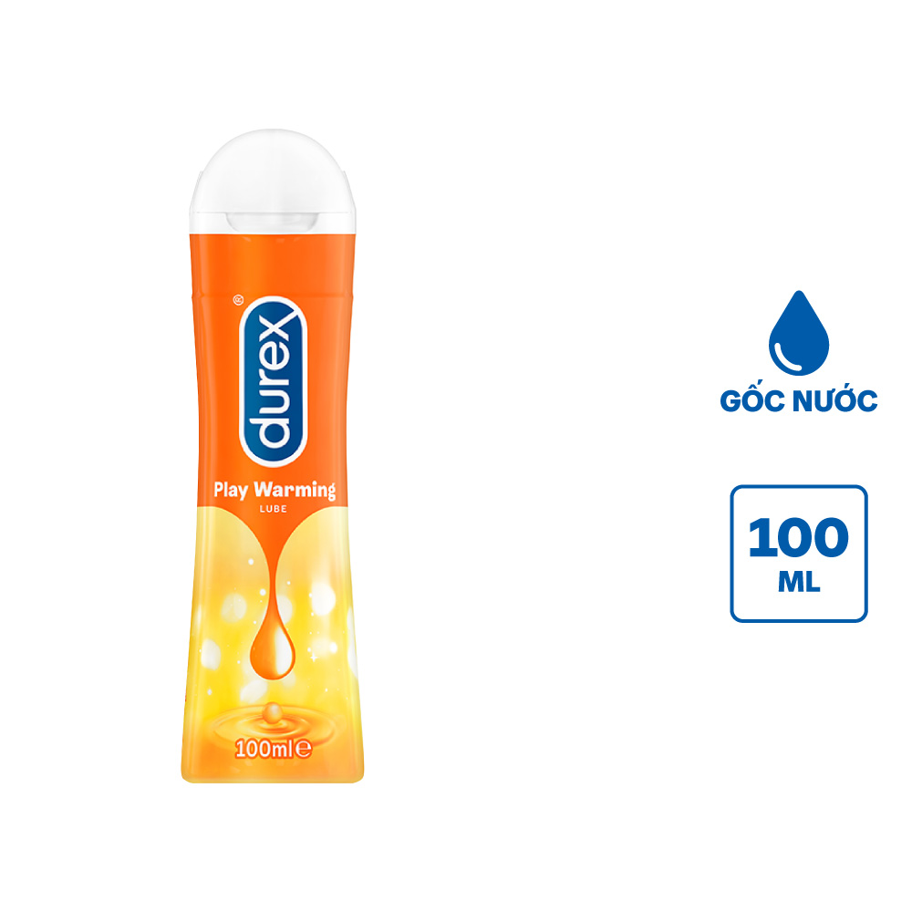 Gel bôi trơn DUREX Play Warming Lube làm ấm, mang đến sự ấm áp nhẹ nhàng (chai 100ml)