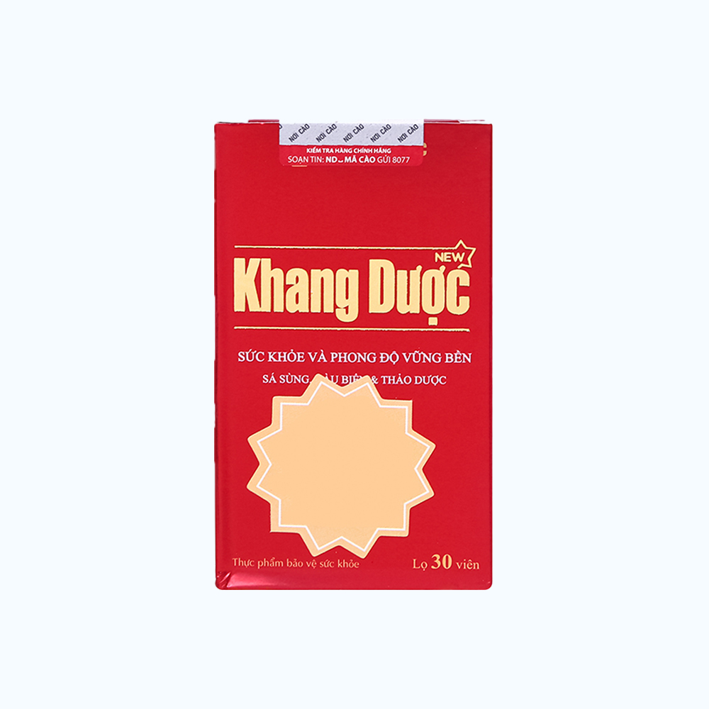 Viên uống NAM DỰOC Khang Dược hỗ trợ sinh lý nam (Hộp 30 Viên)