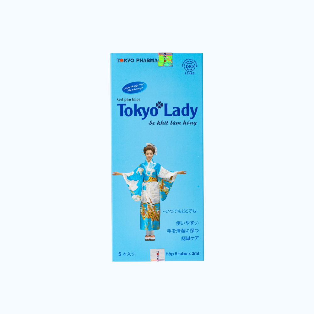 Gel phụ khoa Tokyo Lady hỗ trợ ngừa viêm ngứa, cân bằng pH