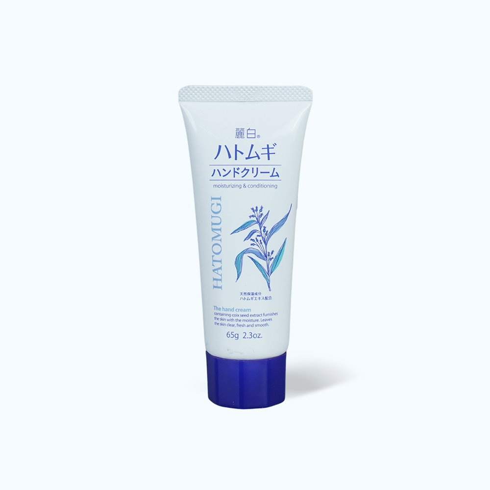 Kem Dưỡng Da Tay Reihaku Hatomugi Hand Cream 65g
