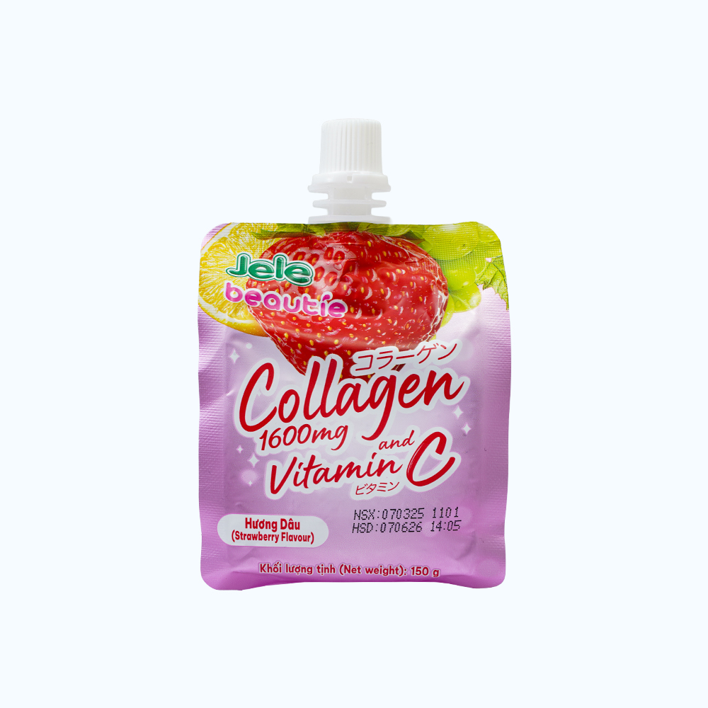 Nước ép trái cây thạch Jele Collagen cung cấp dưỡng chất 150ml