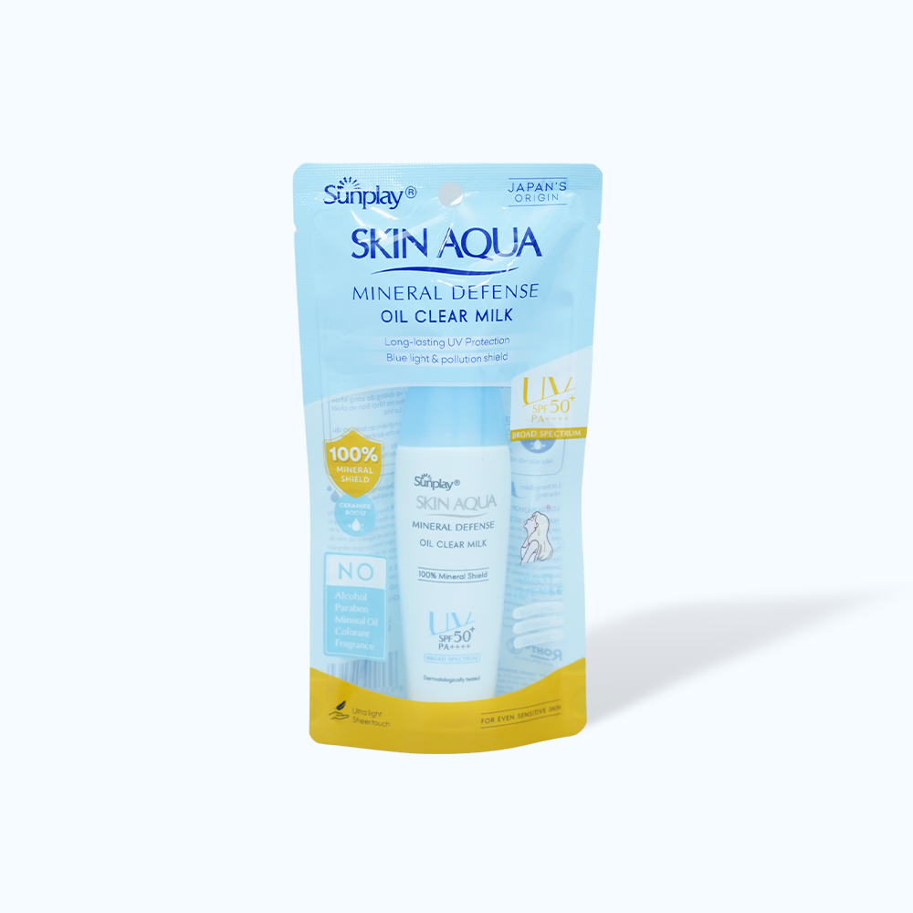 Sữa Chống Nắng Sunplay Vật Lý Bảo Vệ Da Giảm Dầu 25g