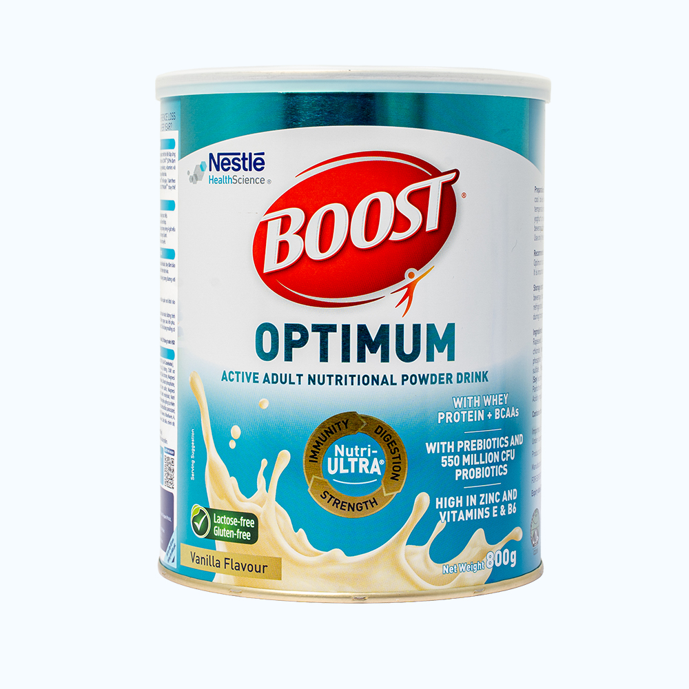Sữa Nestlé Boost Optimum chuyên biệt cho người lớn (Lon 800g)