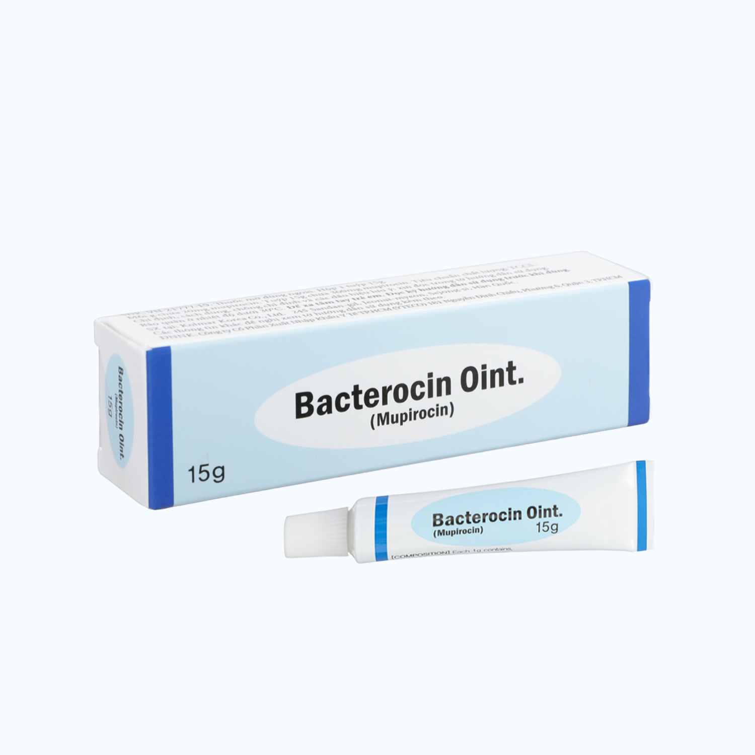 Thuốc dùng ngoài Bacterocin điều trị bệnh chốc lở, viêm nang lông và mụn mủ