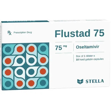 Viên nang Flustad 75mg Stella phòng ngừa và điều trị cúm (1 vỉ x 10 viên)