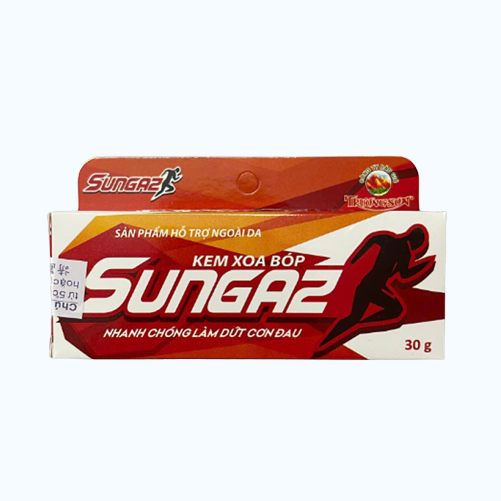 Kem xoa bóp Sungaz (Tuýp 30g) trị phong thấp, đau nhức cơ bắp