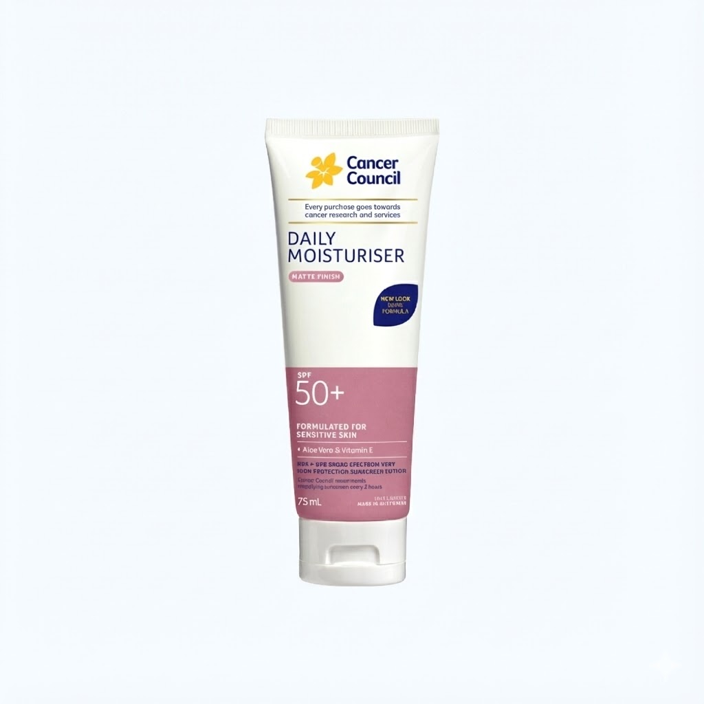 Kem chống nắng dưỡng ẩm mặt Cancer Council chống tia UVA và UVB (75ml)
