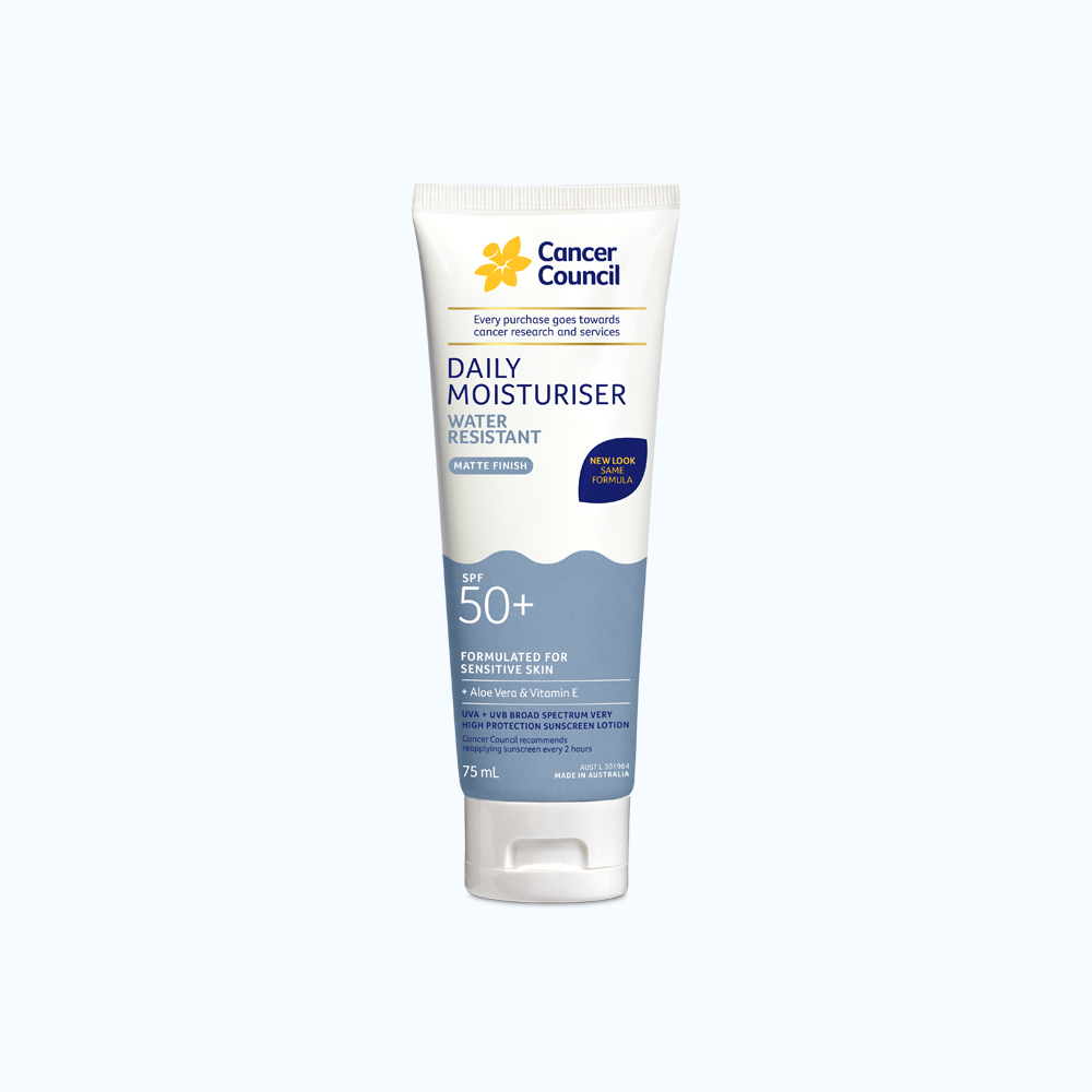 Kem Chống Nắng Cancer Council Daily Moisturiser Kháng Nước, Dưỡng Ẩm (Tuýp 75ml)