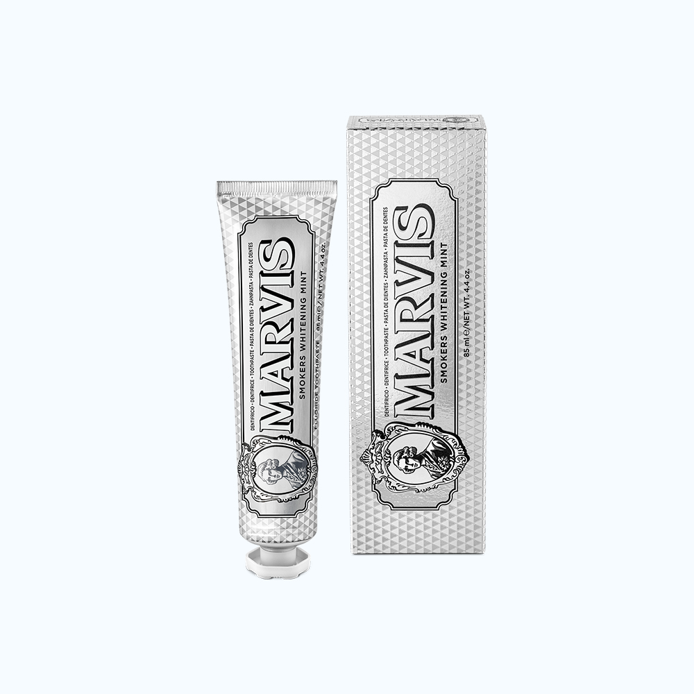 Kem Đánh Răng Marvis Smokers Whitening Mint 85ml