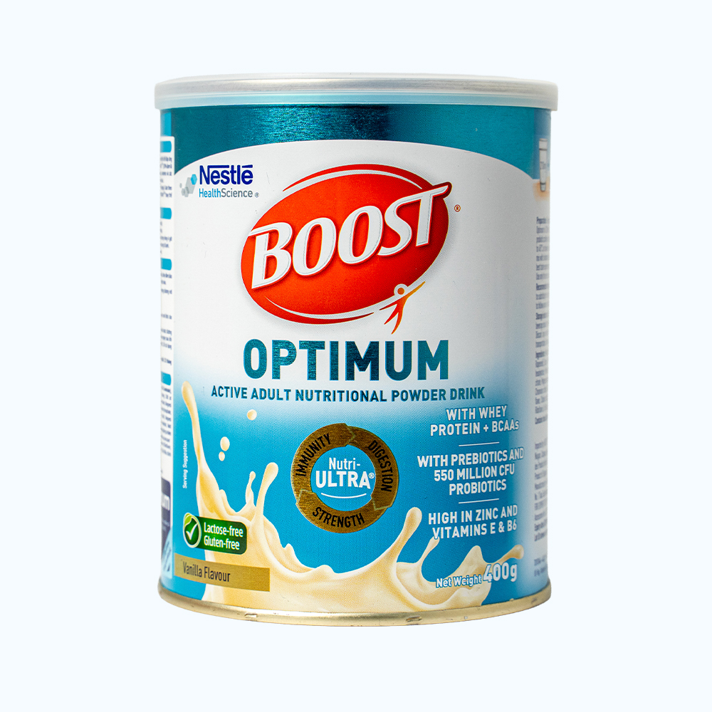 Boost Optimum - Dinh dưỡng chuyên biệt cho người lớn tuổi (400g)