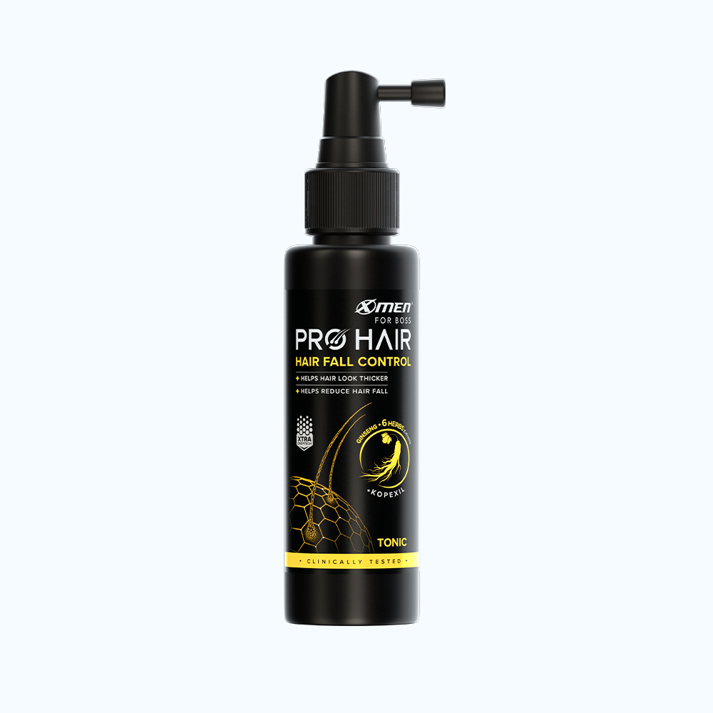 Xịt ngăn ngừa rụng tóc Xmen For Boss Pro Hair (Chai 100ml)