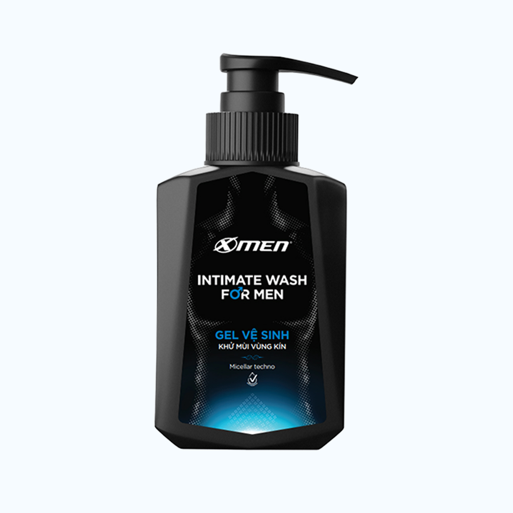 Gel vệ sinh nam Xmen khử mùi vùng kín cho nam 100ml