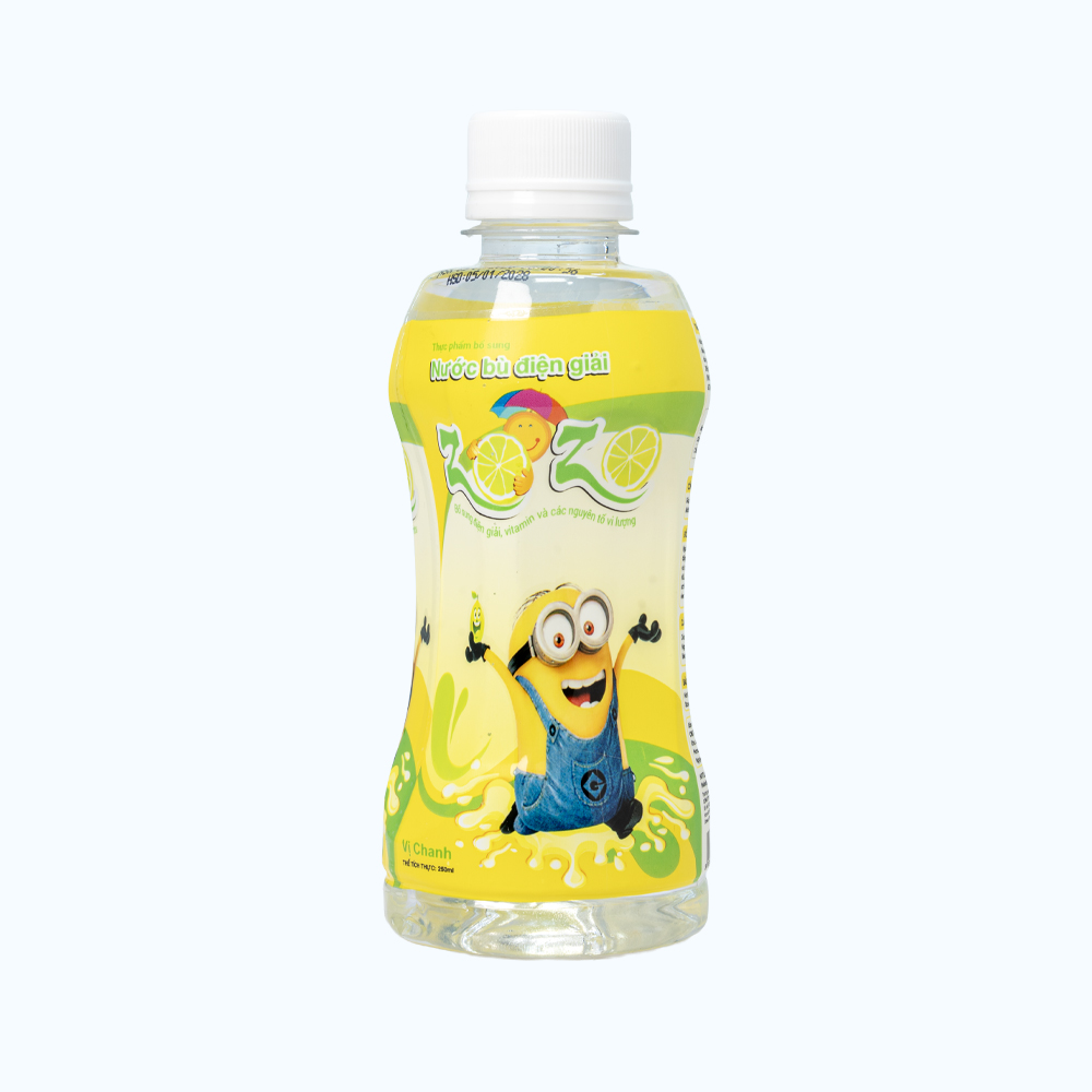 Nước uống bù điện giải ZOZO hương chanh (250ml)