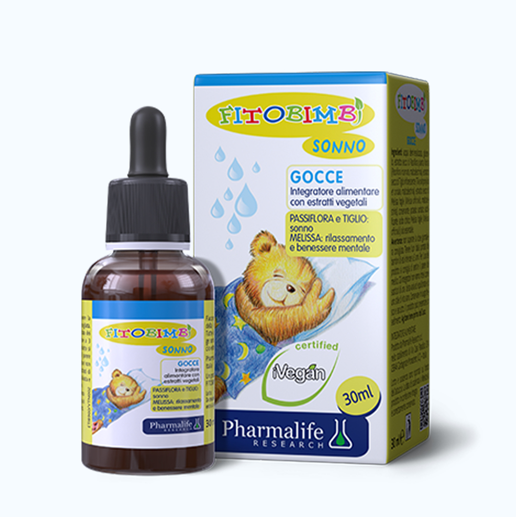 Siro PHARMALIFE Fitobimbi Sonno hỗ trợ ngủ ngon cho trẻ từ 0M (Chai 30ml)