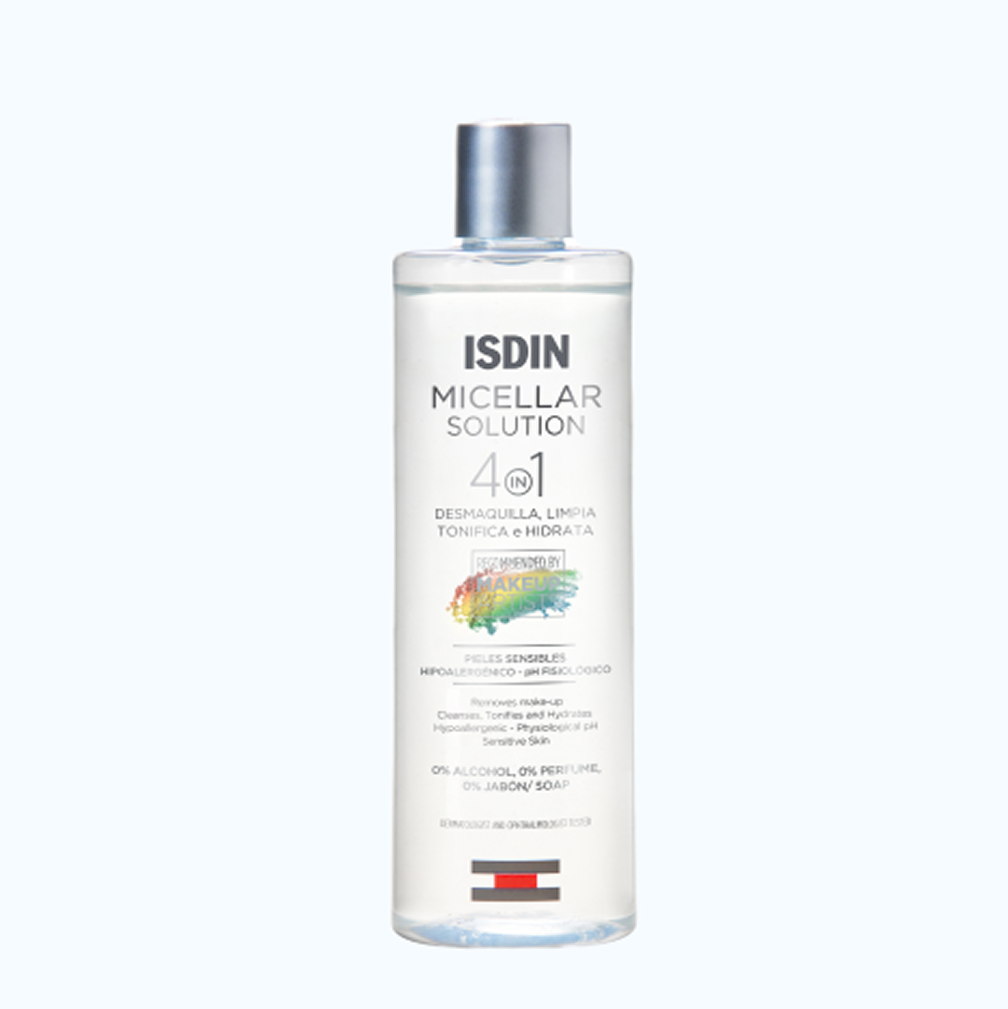 ISDIN 400ml giúp làm sạch lớp trang điểm và sạch da, cấp ẩm, làn da săn chắc