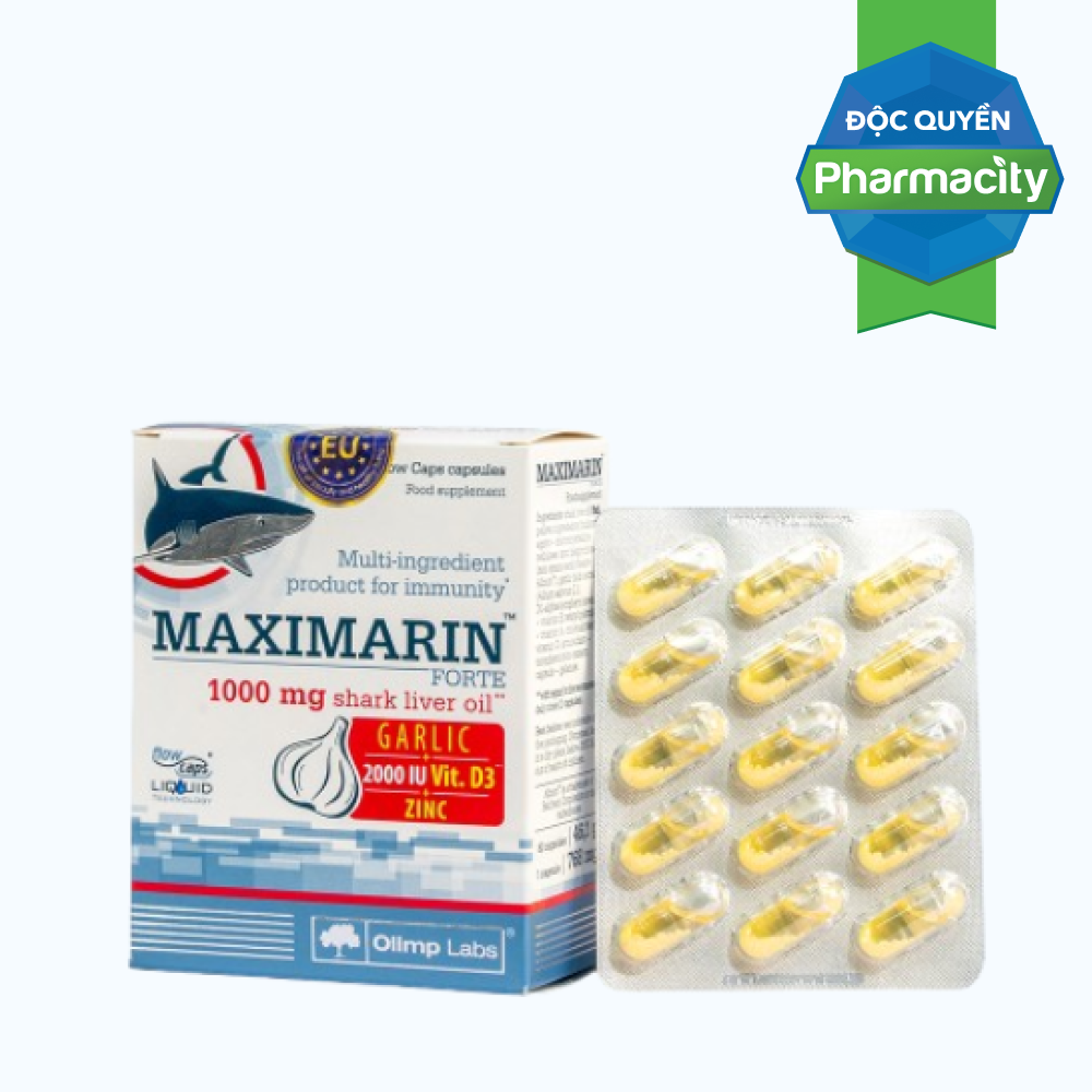 OLIMP LABS Maximarine Forte Giúp Tăng Sức Đề Kháng Hộp 60v