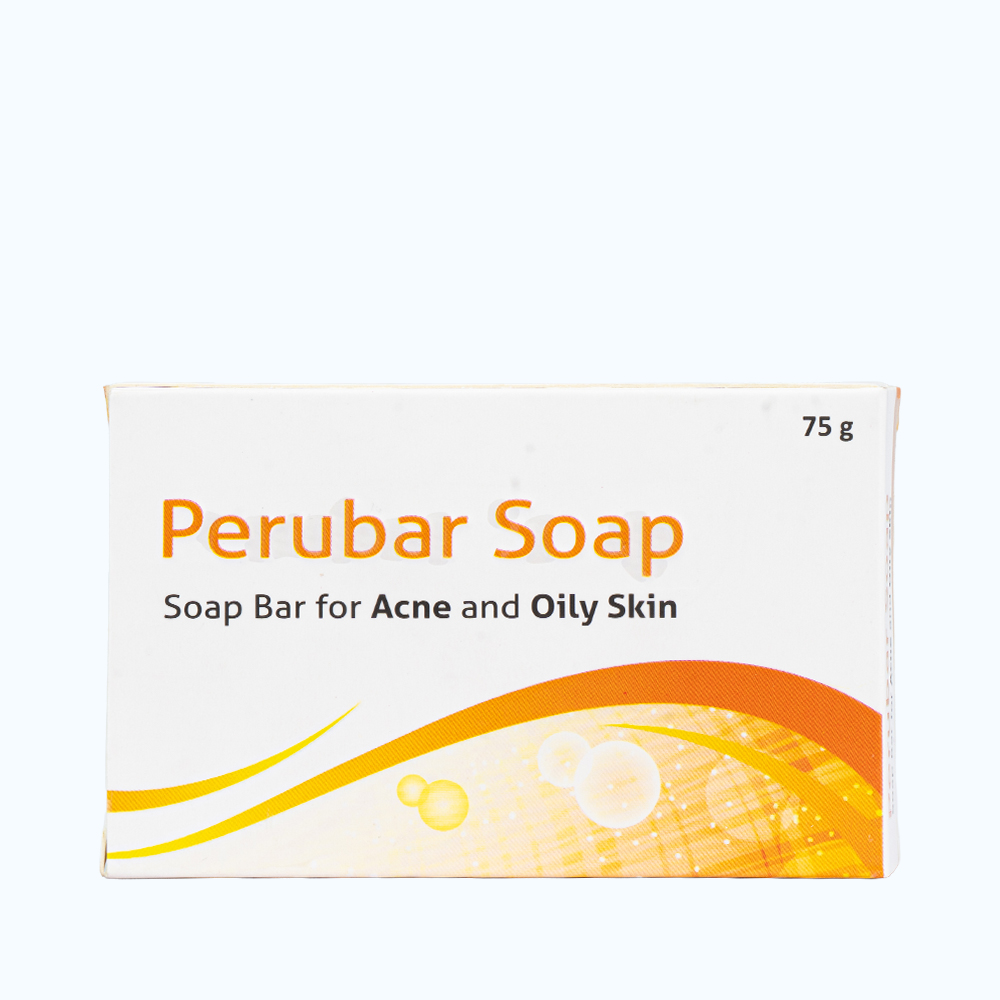 Xà phòng Perubar 75g hỗ trợ giảm mụn, kiểm soát dầu nhờn da